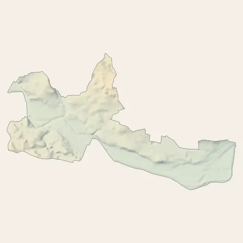 Trèbes : relief