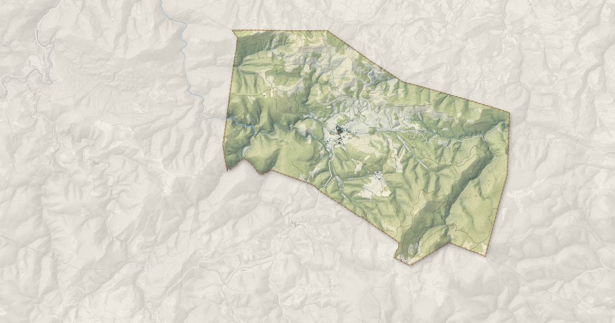 Portrait cartographique de Villerouge-Termenès : relief, eau, forêts, bâti et voies, calculés à partir des données de l'IGN