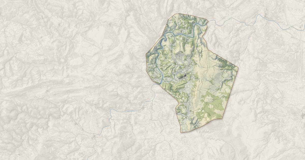 Portrait cartographique de Villesèque-des-Corbières : relief, eau, forêts, bâti et voies, calculés à partir des données de l'IGN