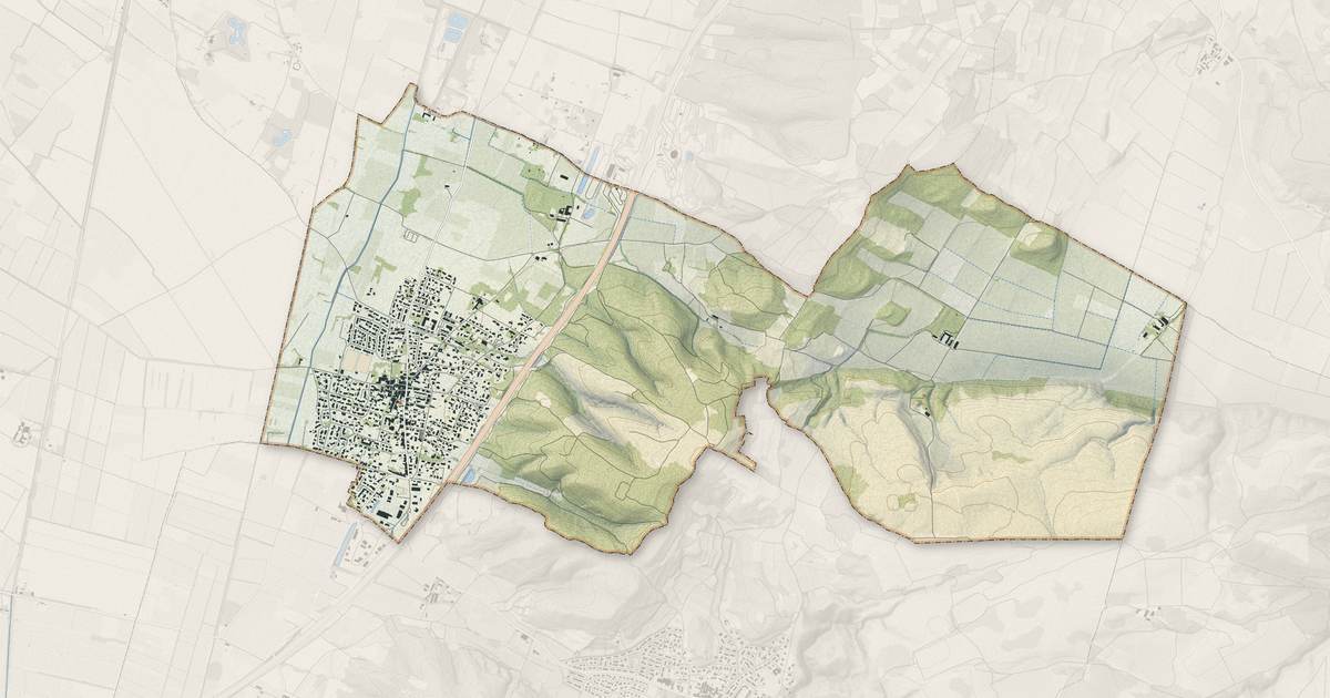 Portrait cartographique de Vinassan : relief, eau, forêts, bâti et voies, calculés à partir des données de l'IGN