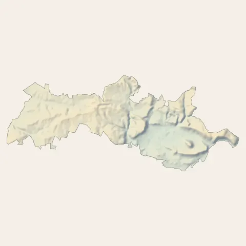 Onet-le-Château : relief