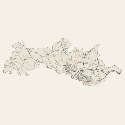Onet-le-Château : voies