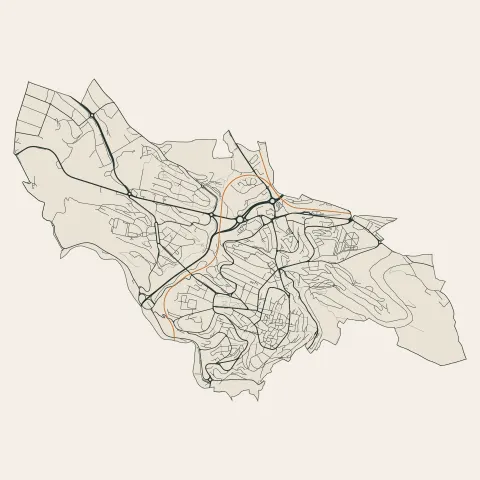 Rodez : voies