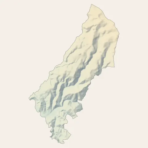 Saint Geniez d'Olt et d'Aubrac : relief