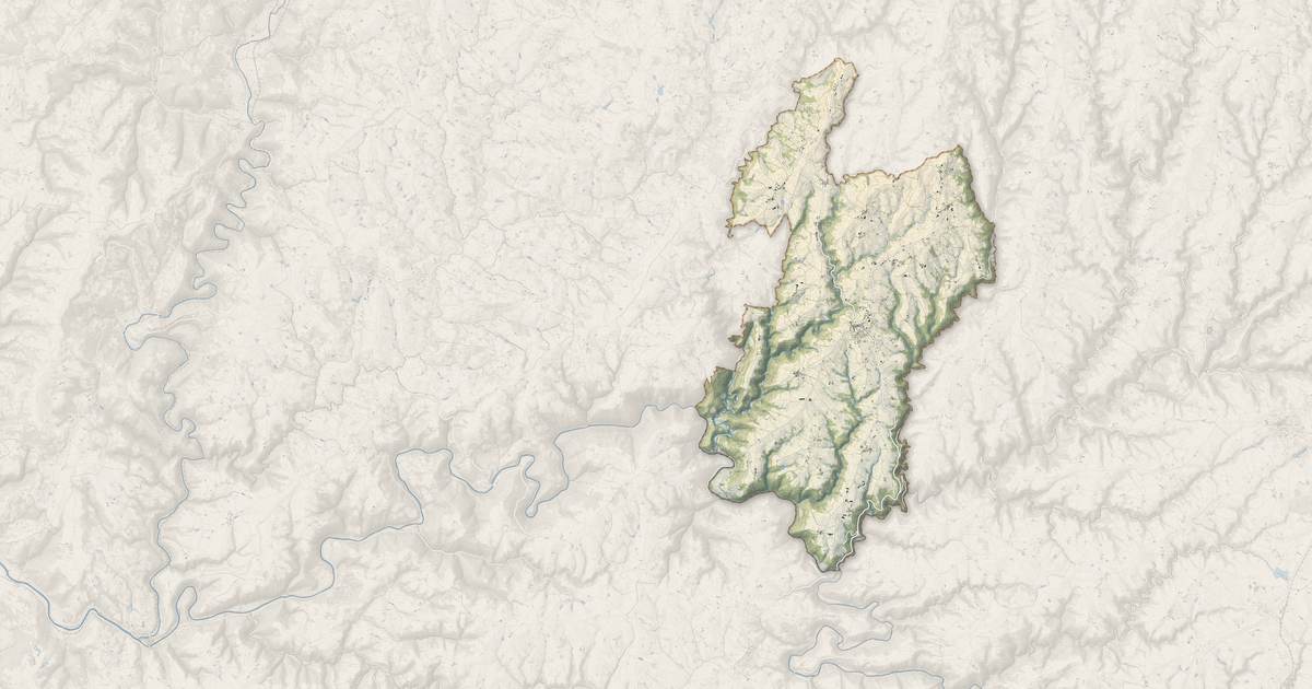Portrait cartographique de La Salvetat-Peyralès : relief, eau, forêts, bâti et voies, calculés à partir des données de l'IGN