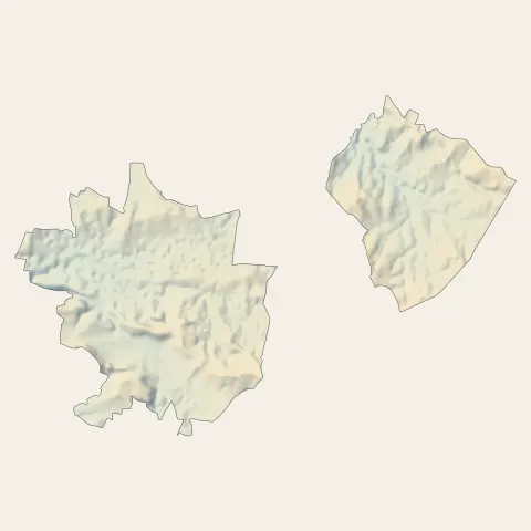 Sébazac-Concourès : relief