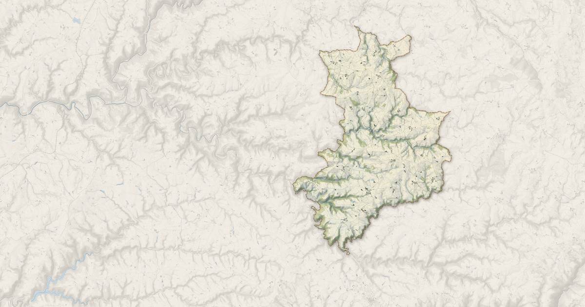 Portrait cartographique de La Selve : relief, eau, forêts, bâti et voies, calculés à partir des données de l'IGN
