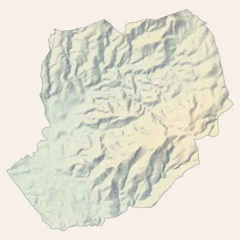 Allauch : relief