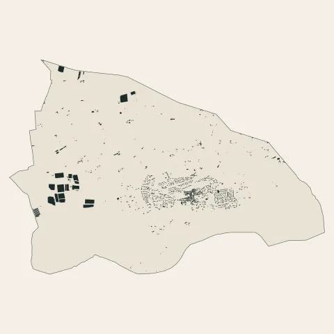 Alleins : bâti