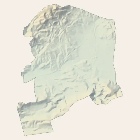 Aubagne : relief