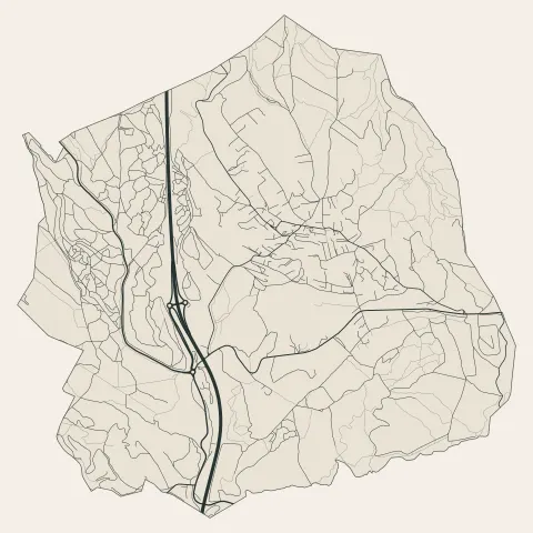 Belcodène : voies