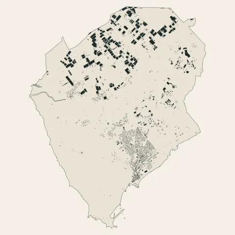 Berre-l'Étang : bâti
