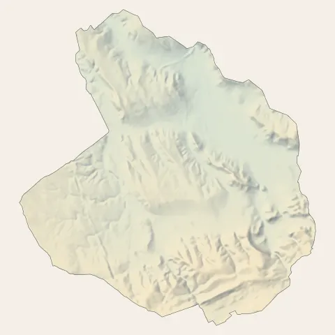 Cabriès : relief