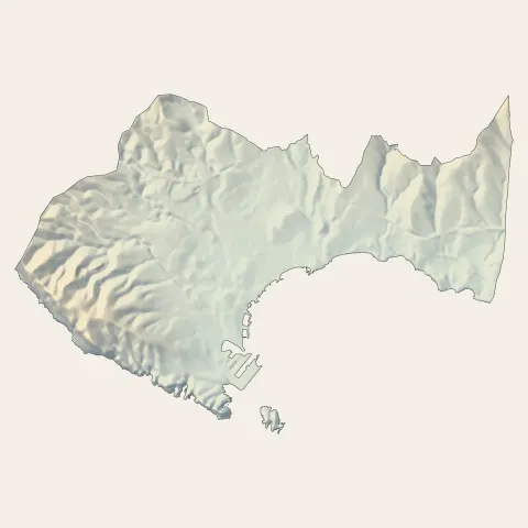 La Ciotat : relief