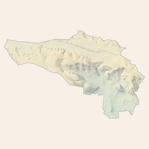 Éguilles : relief