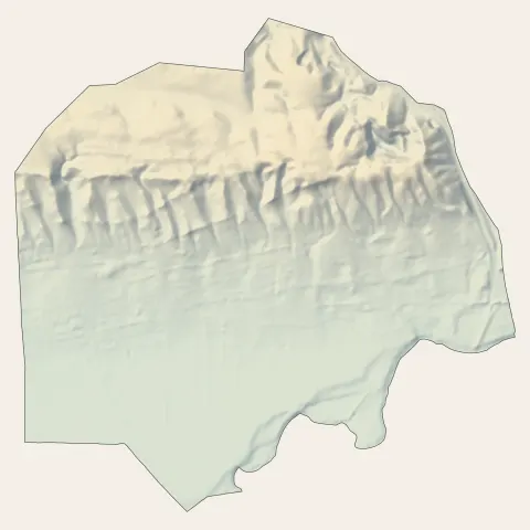 La Fare-les-Oliviers : relief