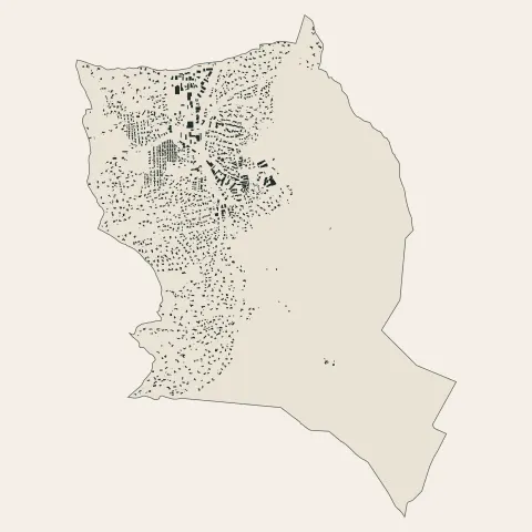 Gréasque : bâti