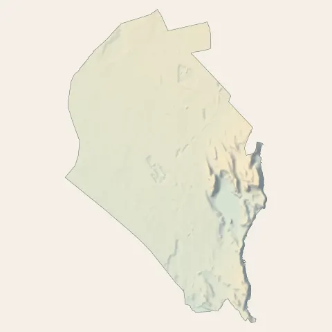 Istres : relief