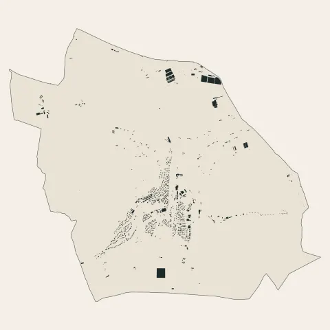 Lamanon : bâti