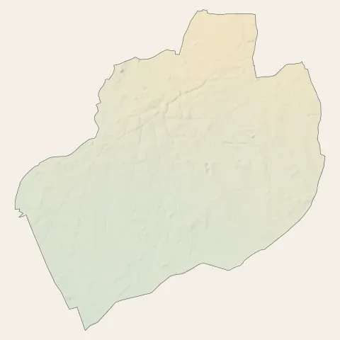 Maillane : relief