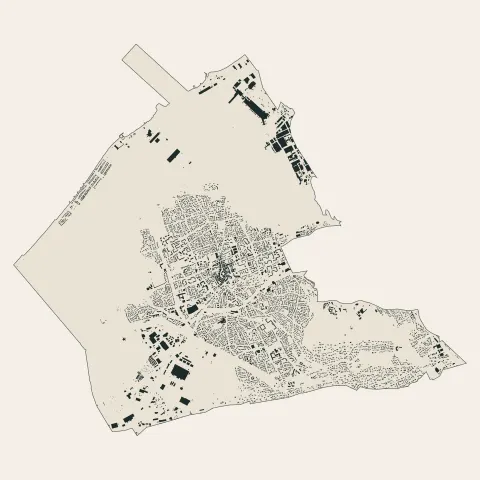 Marignane : bâti