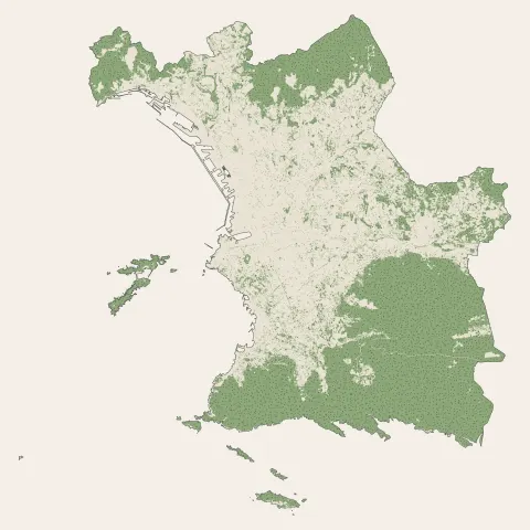 Marseille : bois, forêts et landes