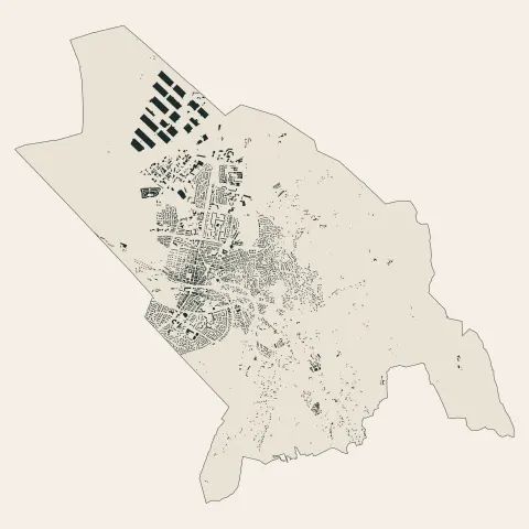 Miramas : bâti