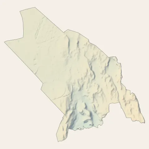 Miramas : relief