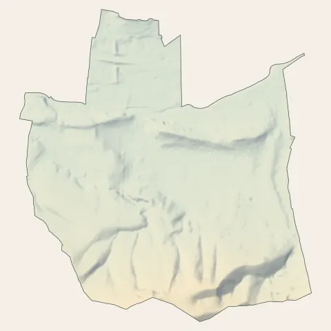 La Penne-sur-Huveaune : relief