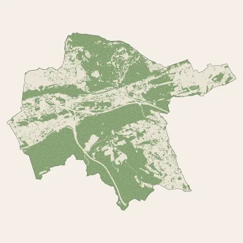 Les Pennes-Mirabeau : bois, forêts et landes