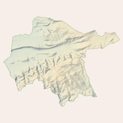 Les Pennes-Mirabeau : relief