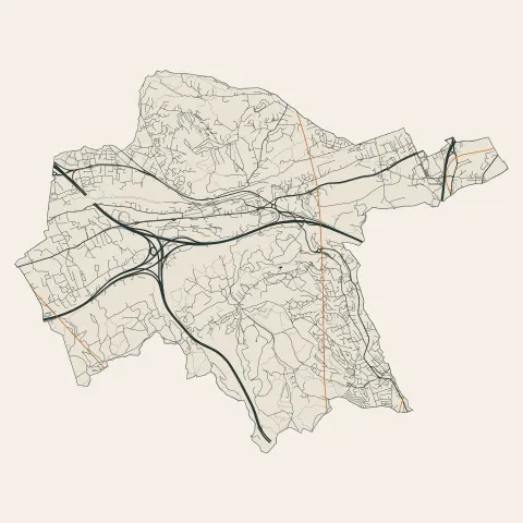 Les Pennes-Mirabeau : voies