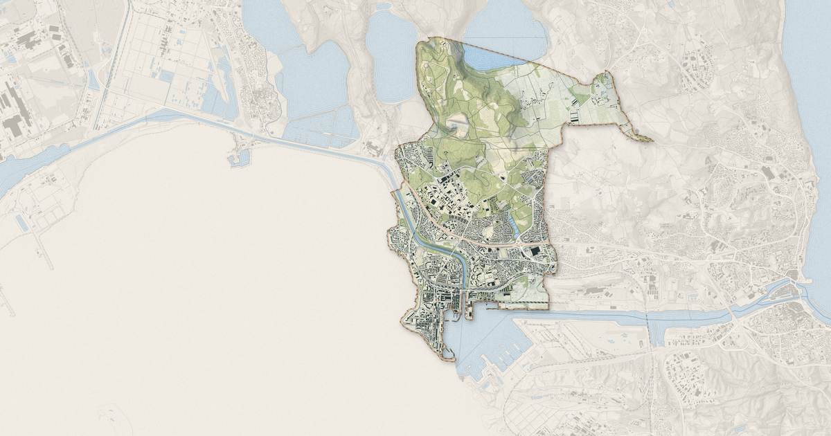 Portrait cartographique de Port-de-Bouc : relief, eau, forêts, bâti et voies, calculés à partir des données de l'IGN