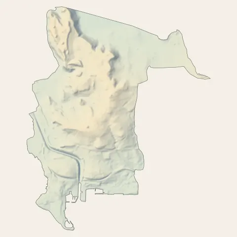 Port-de-Bouc : relief