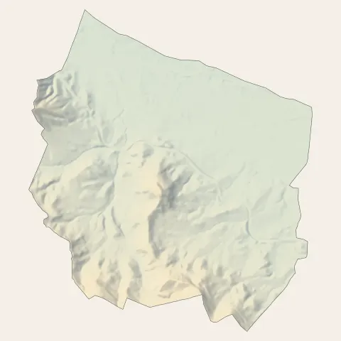 Le Puy-Sainte-Réparade : relief