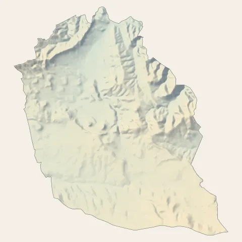 Rognes : relief