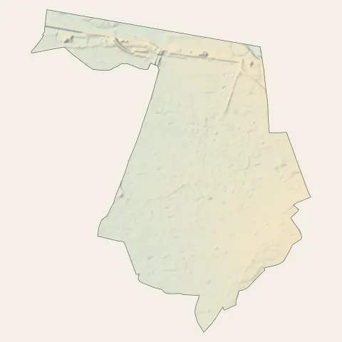 Rognonas : relief