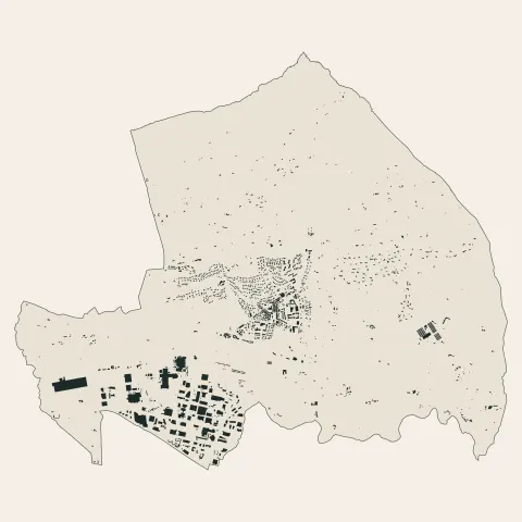 Rousset : bâti
