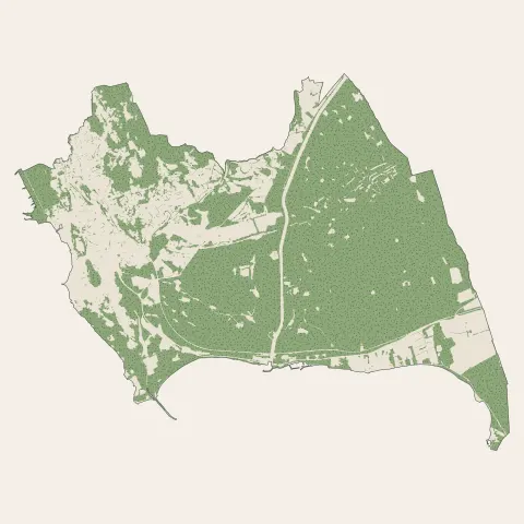 Saint-Chamas : bois, forêts et landes