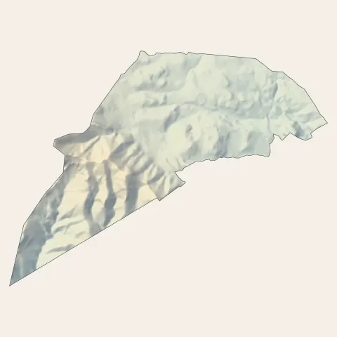 Saint-Savournin : relief