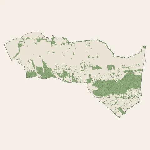 Saint-Victoret : bois, forêts et landes