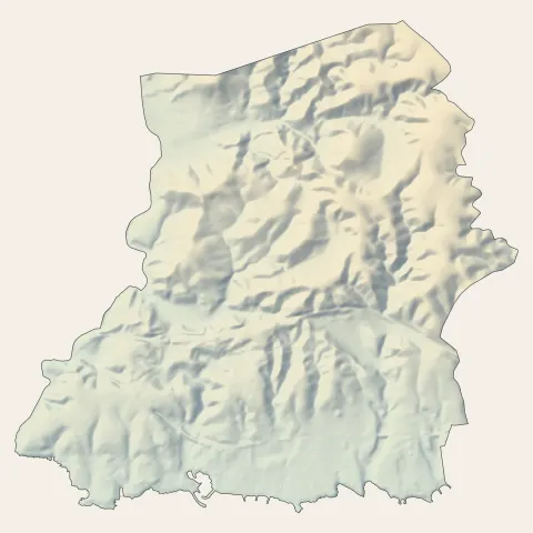 Sausset-les-Pins : relief