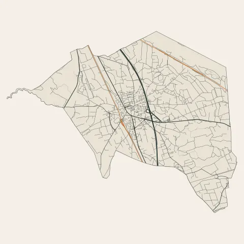 Sénas : voies