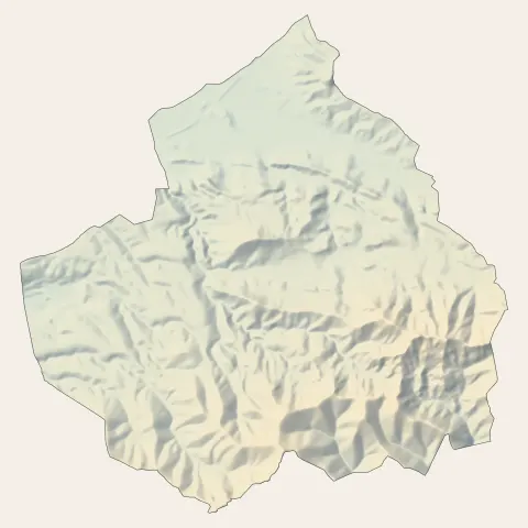 Simiane-Collongue : relief