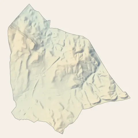 Venelles : relief