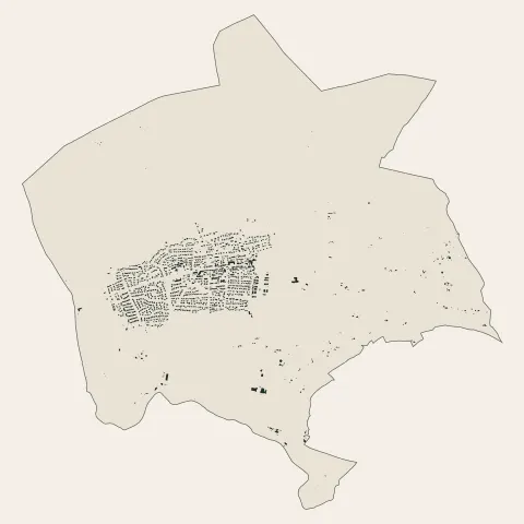 Coudoux : bâti