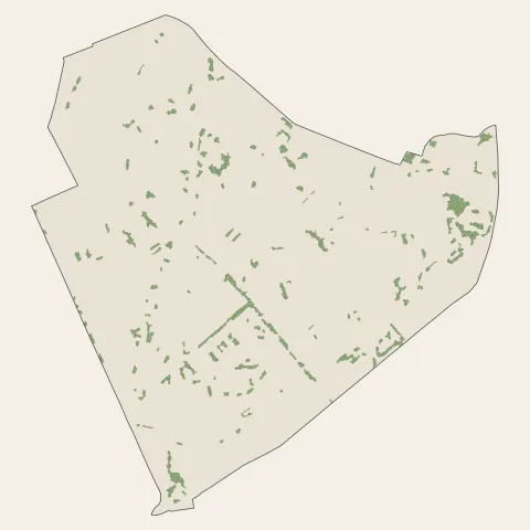 Marseille 3e Arrondissement : bois, forêts et landes