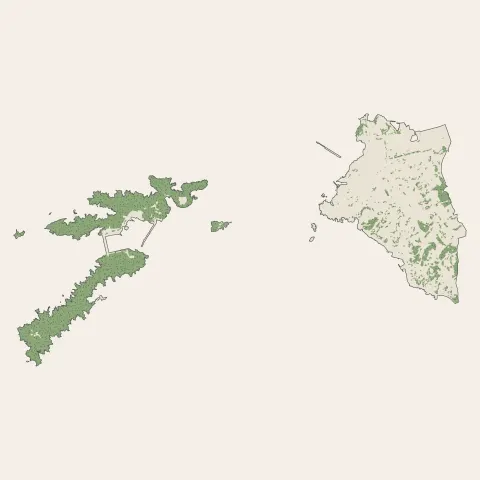 Marseille 7e Arrondissement : bois, forêts et landes