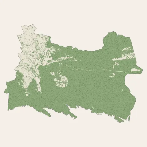 Marseille 9e Arrondissement : bois, forêts et landes