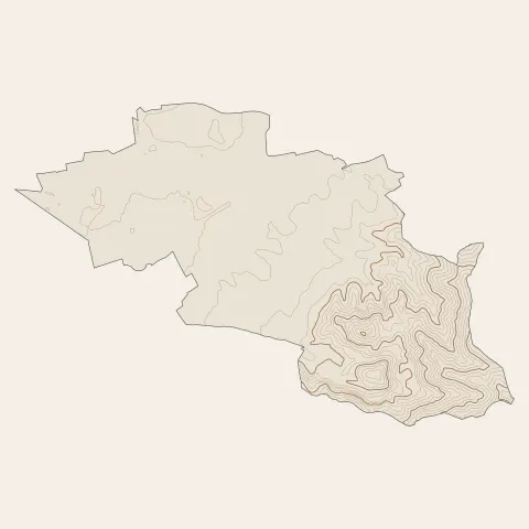 Marseille 10e Arrondissement : courbes de niveau